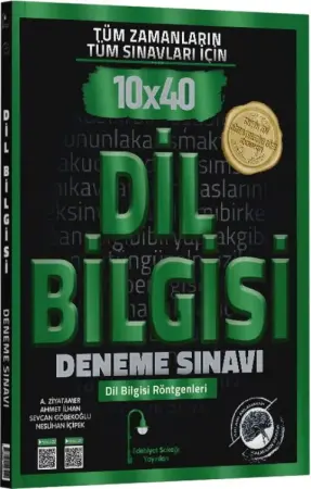 Edebiyat Sokağı Yayınları Tüm Zamanların Tüm Sınavları İçin Dil Bilgisi 10 x 40 Deneme Sınavı (2025-2026)