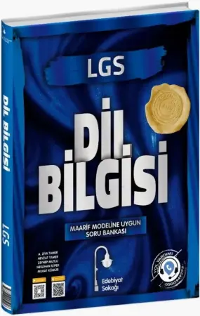 Edebiyat Sokağı Yayınları 8. Sınıf LGS Dil Bilgisi Soru Bankası (2025-2026)