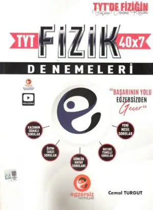 Egzersiz Yayınları TYT Fizik Denemeleri (2024-2025)