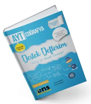 ENS Yayınları YKS Alan Yeterlilik Testi (AYT) Coğrafya Destek Defterim (2024-2025)