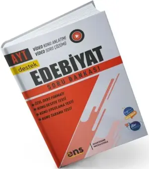 ENS Yayınları AYT Türk Dili ve Edebiyatı Destek Soru Bankası (2024-2025)