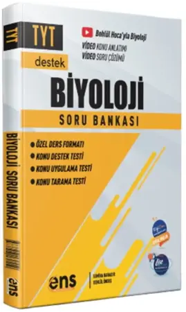 ENS Yayınları TYT Biyoloji Destek Soru Bankası (2025-2026)