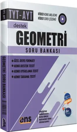 ENS Yayınları YKS TYT AYT Geometri Destek Soru Bankası (2025-2026)