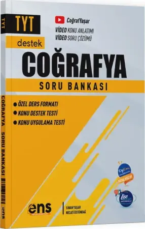 ENS Yayınları TYT Coğrafya Destek Soru Bankası (2025-2026)