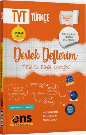 ENS Yayınları TYT Türkçe Destek Defterim (2025-2026)