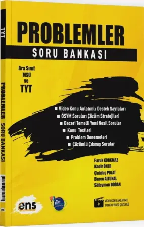 ENS Yayınları TYT Destek Problemler Soru Bankası (2025-2026)