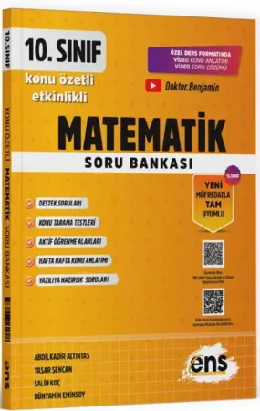 ENS Yayınları 10. Sınıf Etkinlikli KÖS Matematik (2025-2026)