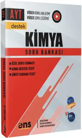 ENS Yayınları YKS Alan Yeterlilik Testi (AYT) Destek Kimya Soru Bankası (2025-2026)