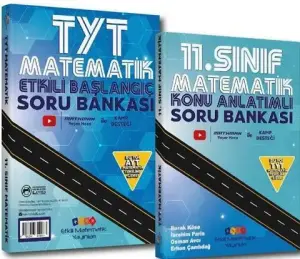 Etkili Matematik Yayınları 11. Sınıf TYT Matematik Konu Anlatımlı Soru Bankası (2024)