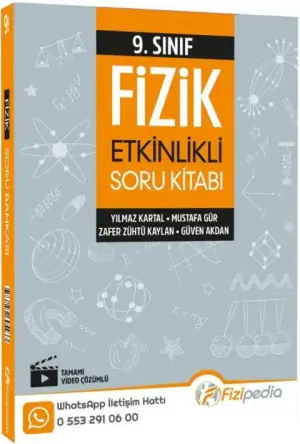Fizipedia Yayınları 9. Sınıf Etkinlikli Fizik Soru Bankası (2025-2026)