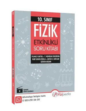 Fizipedia Yayınları 10. Sınıf Etkinlikli Fizik Soru Bankası (2025-2026)