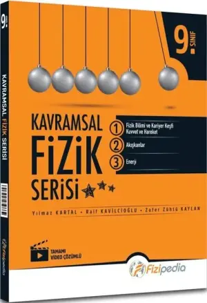 Fizipedia Yayınları 9. Sınıf Kavramsal Fizik Serisi Seti (2025-2026)