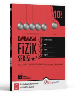 Fizipedia Yayınları 10. Sınıf Kavramsal Fizik Serisi Soru Bankası (2025-2026)