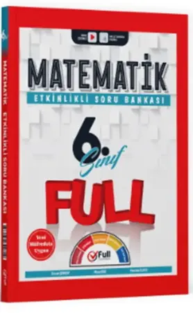 Full Matematik Yayınları 6. Sınıf Etkinlikli Matematik Soru Bankası (2025-2026)
