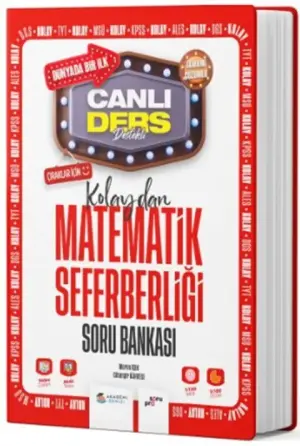 Akademi Denizi Yayınları Kolay Matematik Seferberliği Soru Bankası (2025-2026)