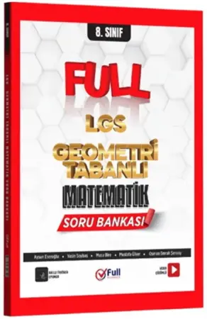 Full Matematik Yayınları 8. Sınıf LGS Geometri Tabanlı Matematik Soru Bankası (2025-2026)