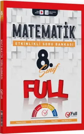 Full Matematik Yayınları 8. Sınıf Etkinlikli Matematik Soru Bankası (2025-2026)