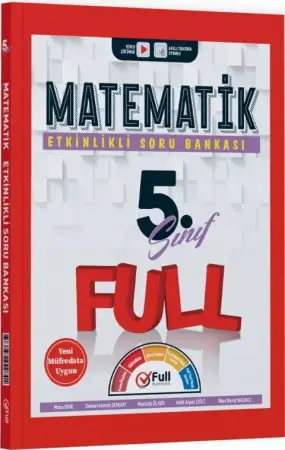 Full Matematik Yayınları 5. Sınıf Etkinlikli Matematik Soru Bankası (2025-2026)
