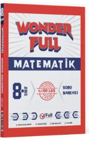 Full Matematik Yayınları 8. Sınıf LGS Wonderfull Matematik Soru Bankası (2025-2026)