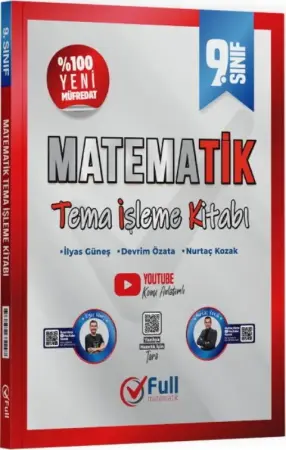 Full Matematik Yayınları 9. Sınıf Matematik Tema İşleme Kitabı (2025-2026)