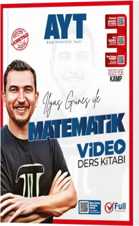 Full Matematik Yayınları YKS Alan Yeterlilik Testi (AYT) Matematik Video Ders Kitabı (2025-2026)