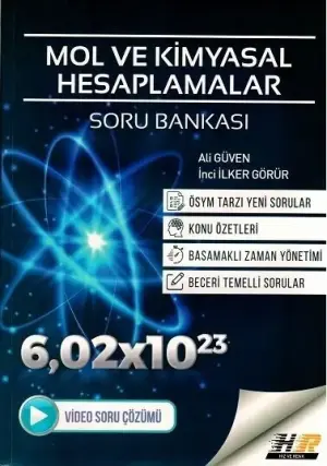 Hız ve Renk Yayınları TYT Mol ve Kimyasal Hesaplamalar Soru Bankası (2025-2026)