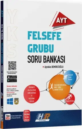 Hız ve Renk Yayınları AYT Felsefe Grubu Soru Bankası (2025-2026)