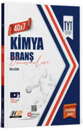 Hız ve Renk Yayınları TYT Kimya 40 x 7 Denemeleri (2025-2026)