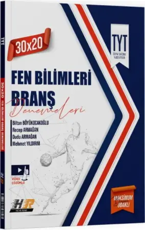 Hız ve Renk Yayınları TYT Fen Bilimleri 30 x 20 Denemeleri (2025-2026)