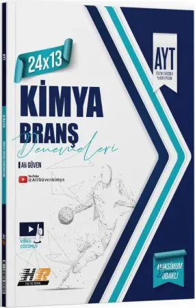 Hız ve Renk Yayınları AYT Kimya 24 x 13 Denemeleri (2025-2026)