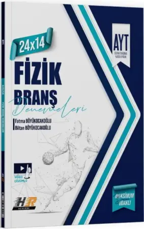 Hız ve Renk Yayınları AYT Fizik 24 x 14 Denemeleri (2025-2026)