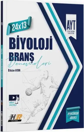 Hız ve Renk Yayınları AYT Biyoloji 24 x 13 Denemeleri (2025-2026)
