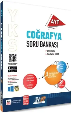Hız ve Renk Yayınları AYT Coğrafya Soru Bankası (2025-2026)