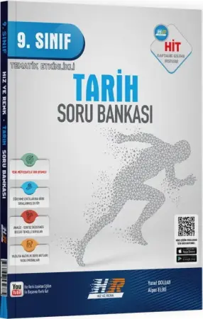 Hız ve Renk Yayınları 9. Sınıf Tarih HİT Soru Bankası (2025-2026)