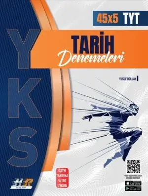 Hız ve Renk Yayınları TYT Tarih 45 x 5 Denemeleri (2025-2026)
