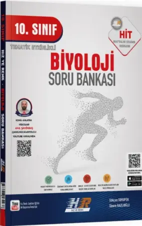Hız ve Renk Yayınları 10. Sınıf HİT Biyoloji Soru Bankası (2025-2026)