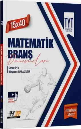 Hız ve Renk Yayınları TYT Matematik 15 x 40 Denemeleri (2025-2026)