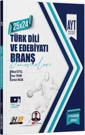 Hız ve Renk Yayınları AYT Türk Dili ve Edebiyatı 25 x 24 Denemeleri (2026)