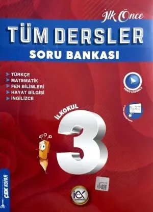 İlk Önce Yayıncılık 3. Sınıf Tüm Dersler Soru Bankası (2024-2025)