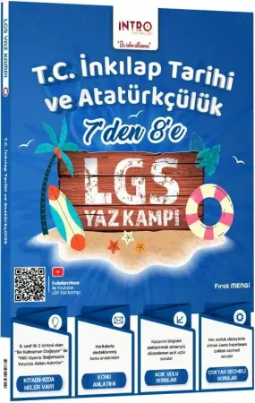 İNTRO Yayınları 7. Sınıf 7'den 8'e LGS İnkılap Tarihi Yaz Kampı (2026-2027)