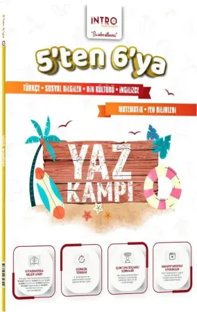 İntro Yayınları 5. Sınıftan 6. Sınıfa Tüm Dersler Yaz Kampı (2026)