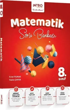 İNTRO Yayınları 8. Sınıf LGS Matematik Soru Bankası (2026-2027)