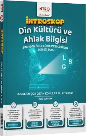 İNTRO Yayınları 8. Sınıf LGS Din Kültürü ve Ahlak Bilgisi İntroskop Soru Bankası (2025-2026)