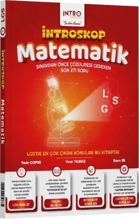 İntro Yayınları 8. Sınıf LGS Matematik İntroskop Soru Bankası (2025-2026)