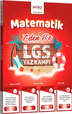 İntro Yayınları 7. Sınıf 7'den 8'e Kamp Matematik (2026-2027)