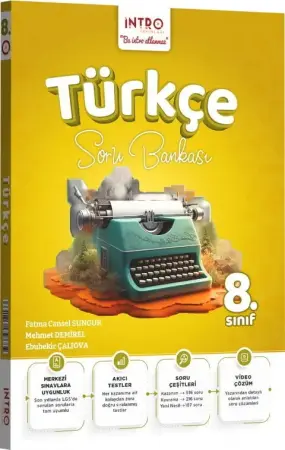 İNTRO Yayınları 8. Sınıf Türkçe Soru Bankası (2026-2027)