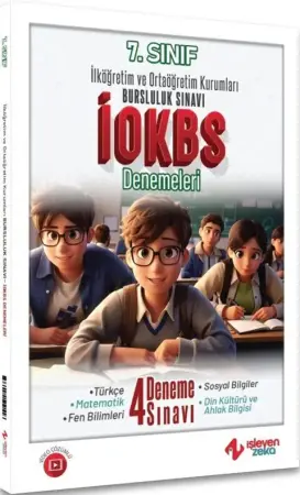 İşleyen Zeka Yayınları 7. Sınıf İOKBS 4'lü Deneme (2025-2026)