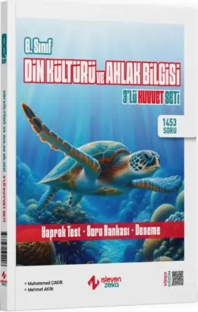 İşleyen Zeka Yayınları 8. Sınıf LGS Din Kültürü ve Ahlak Bilgisi 3'lü Kuvvet Serisi Seti (2026-2027)