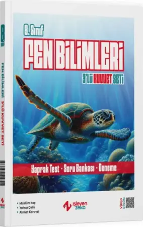 İşleyen Zeka Yayınları 8. Sınıf LGS Fen Bilimleri 3'lü Kuvvet Serisi Seti (2026-2027)