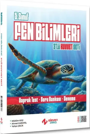 İşleyen Zeka Yayınları 5. Sınıf Fen Bilimleri 3'lü Kuvvet Seti (2025-2026)